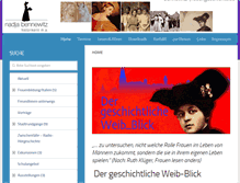 Tablet Screenshot of bennewitz-frauengeschichte.de